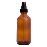 Earth's Aromatique - Amber Glass Bottle w/ Black Treatment Pump 4oz | Kolya Naturals, Canada