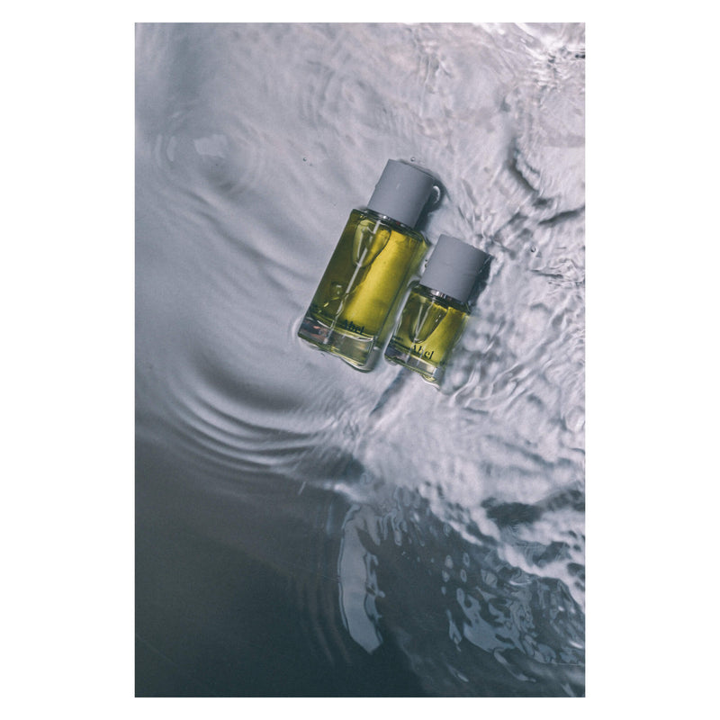 Bottles of Abel CyanNori EDP 
