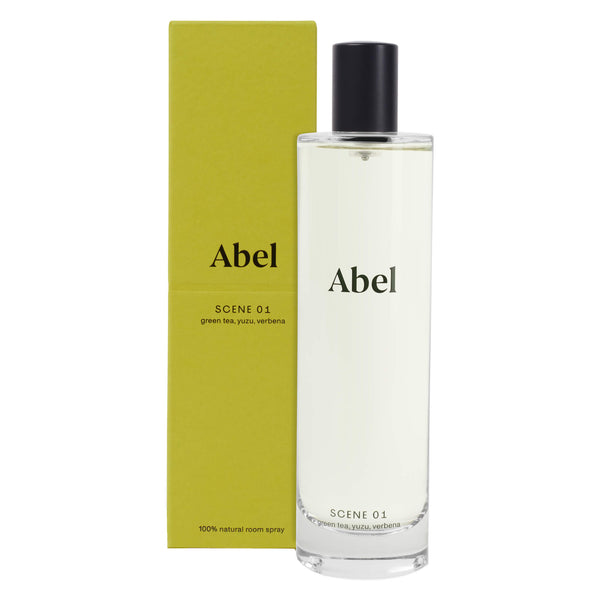 Box&Bottle of Abel RoomSpray Scene1 100ml
