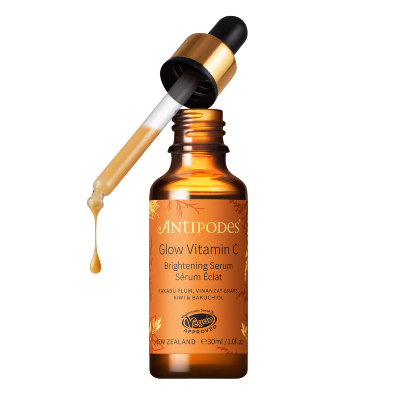 DropperBottle of Antipodes GlowRitual VitaminC Serum 30ml
