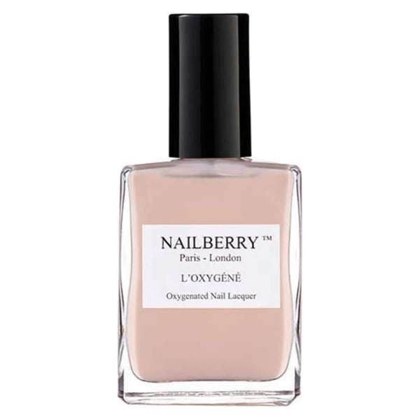 Bottle of Nailberry Oxygenated Nail Lacquer Au Natural 15ml