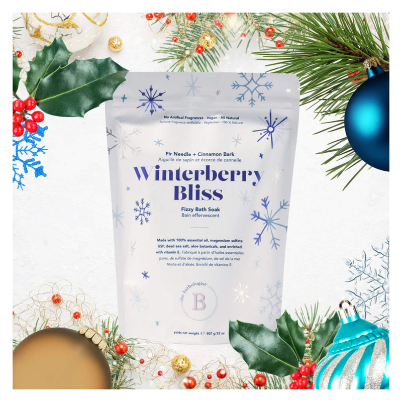 Bathologist Winterberry Bliss Fizzy Bath Soak Lifestyle
