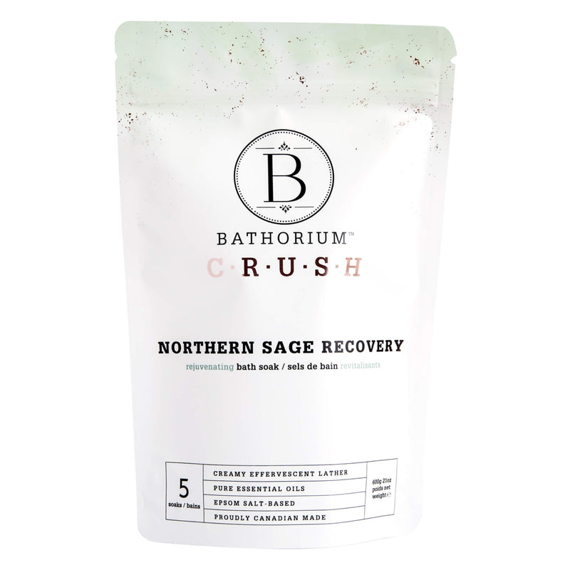 Bag of Bathorium Northern Sage Recovery Bath Crush 600g