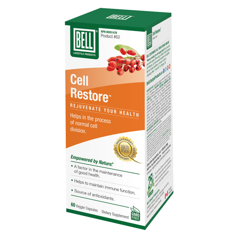 Box of Bell CellRestore™ 60Capsules
