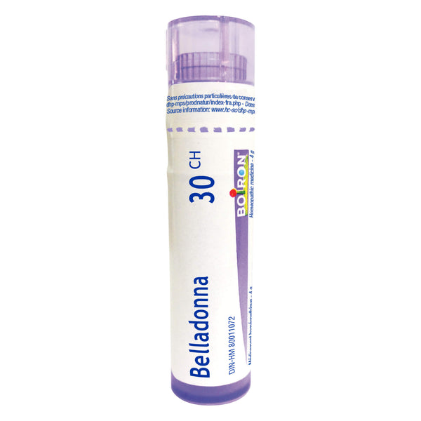 Tube of Belladonna 30CH 80Pellets