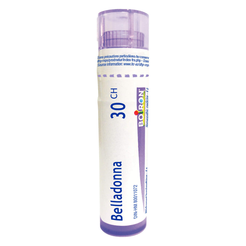 Tube of Belladonna 30CH 80Pellets