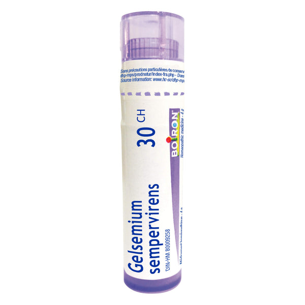 Tube of GelsemiumSempervirens 30CH 80Pellets