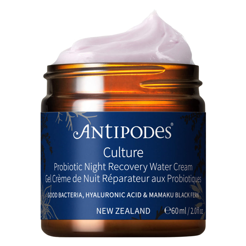 Jar of Antipodes Culture ProbioticNightWaterCream 60ml
