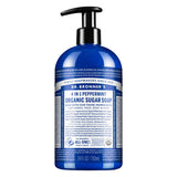 PumpBottle of Dr.Bronner's OrganicSugarSoap Peppermint 710ml