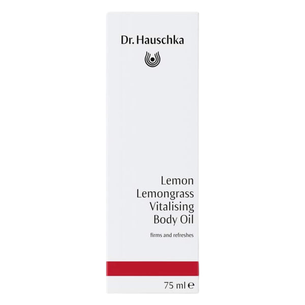 Box of Dr. Hauschka Lemon Lemongrass Vitalising Body Oil 75ml
