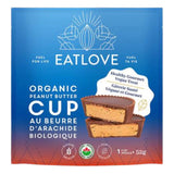 1CupPackage of EatLove OrganicPeanutButterCup 52g