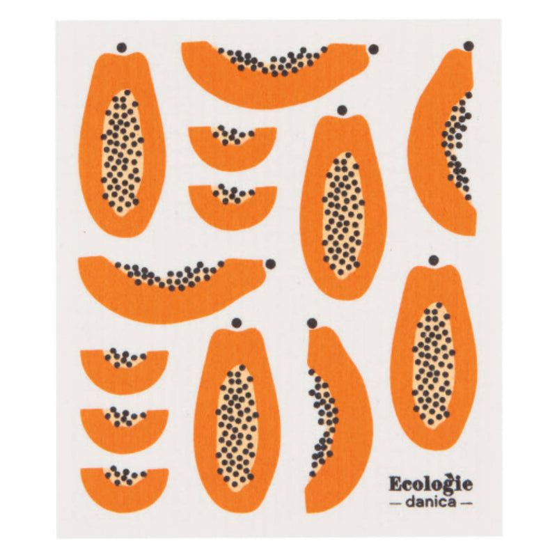 Ecologie SwedishSpongeCloth Papaya
