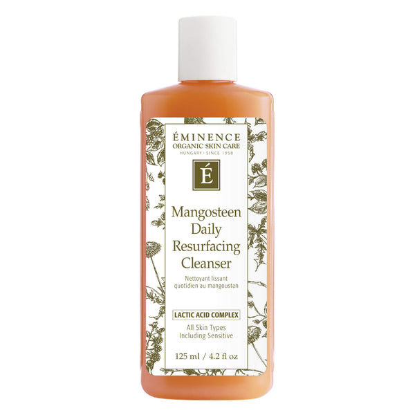 Bottle of Eminence MangosteenDailyResurfacingCleanser 125ml