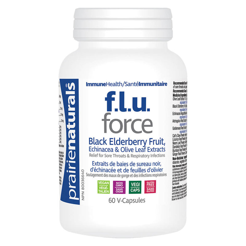 PrairieNaturals FluForce 60V-Capsules