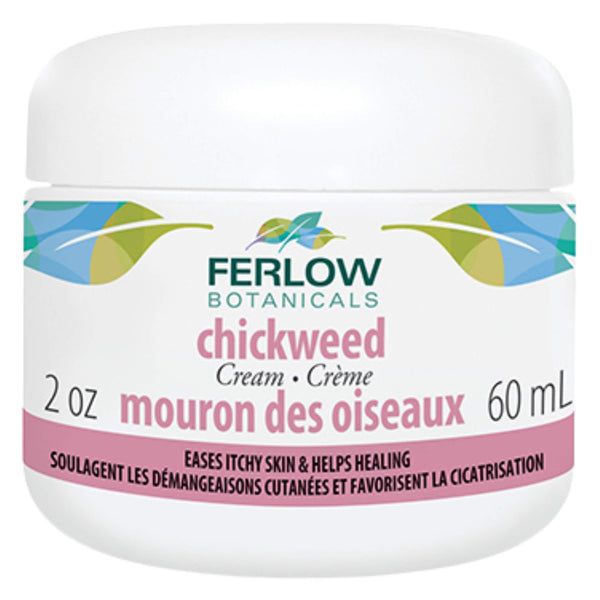 Tub of Ferlow Botanicals Chicweed Cream 60ml