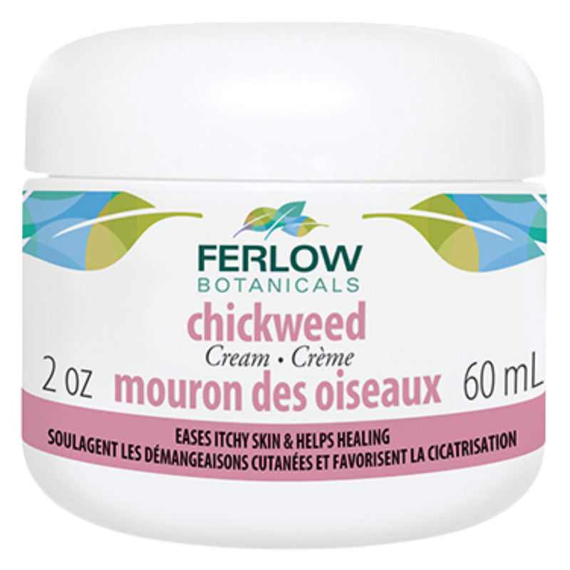 Tub of FerlowBotanicals ChicweedCream 60ml