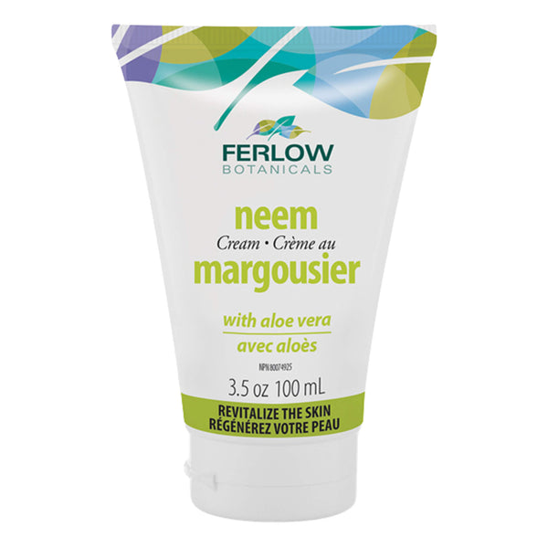 Tube of Ferlow Botanicals Neem Cream 3.5oz/100ml