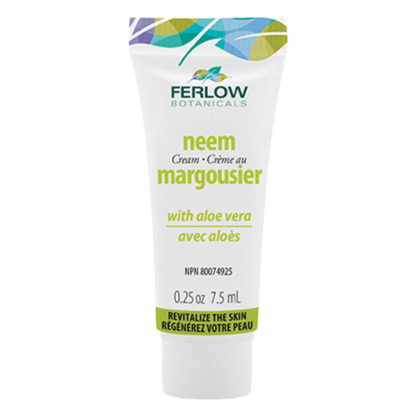 Tube of FerlowBotanicals NeemCream 0.25oz/7.5ml