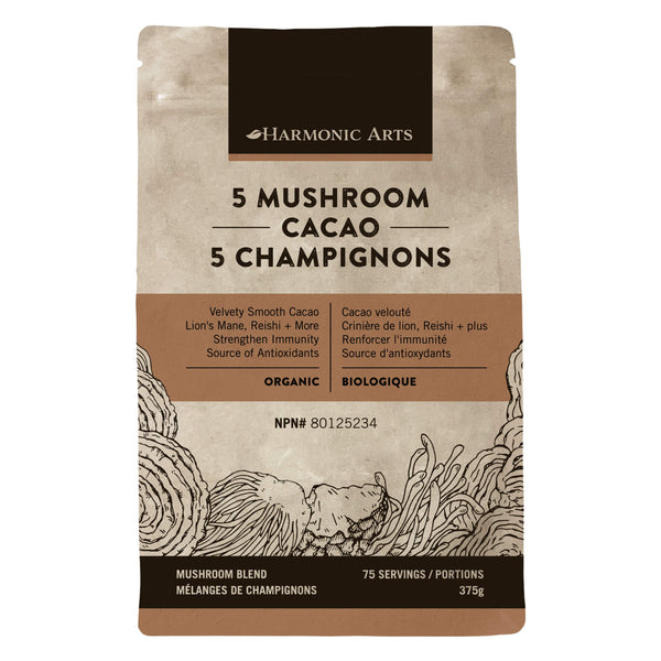 Bag of Harmonic Arts 5Mushroom Cocao Herbal Latte 375g