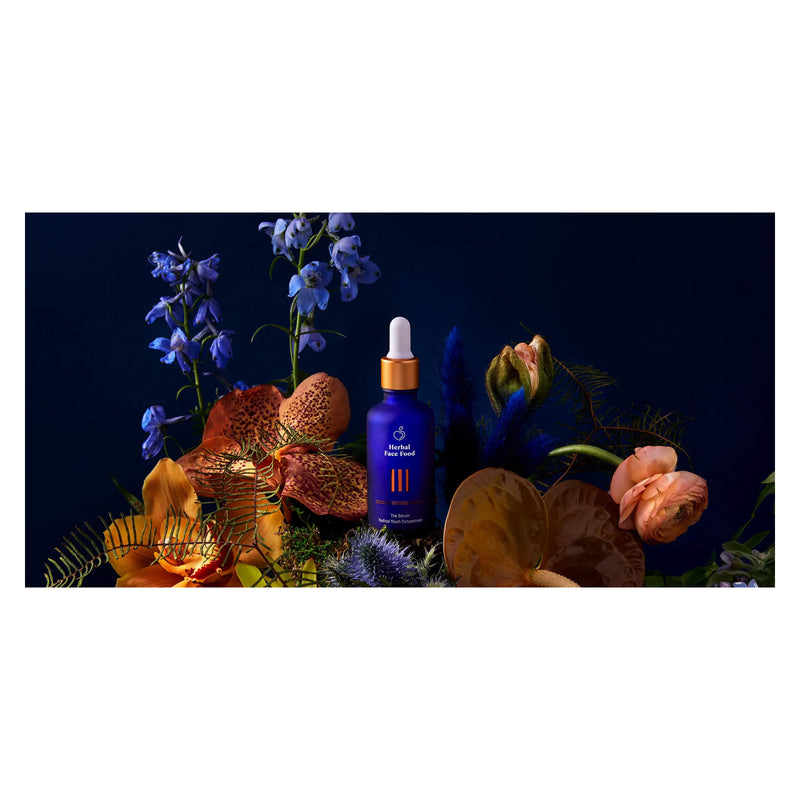 HerbalFaceFood TheSerum III with Flowers