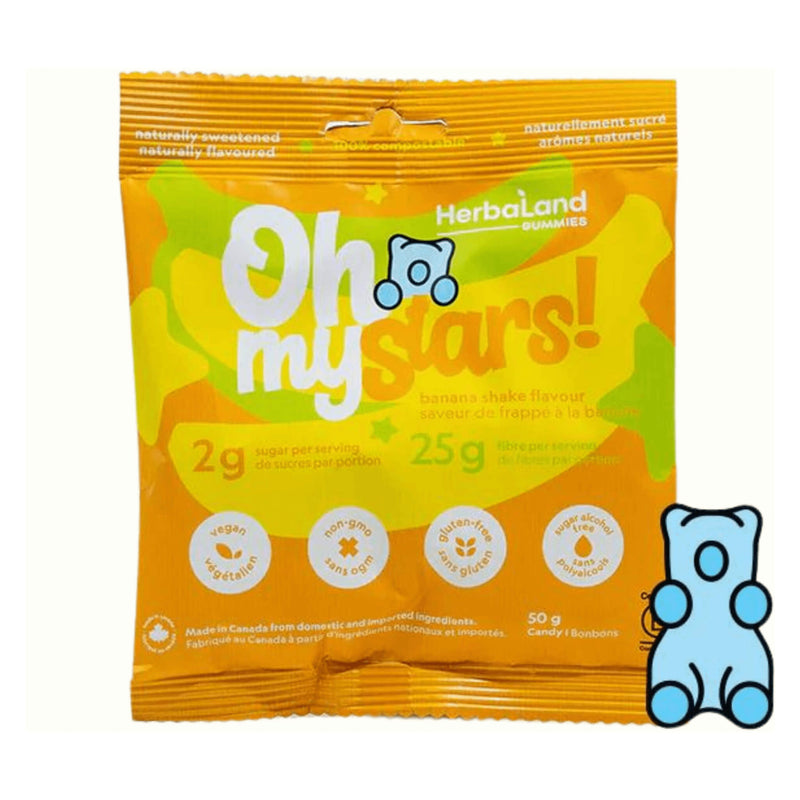 Bag of Herbaland OhMyStars! BananaShake 50g