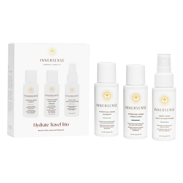 Innersense Hydrate Travel Trio Box & Bottles