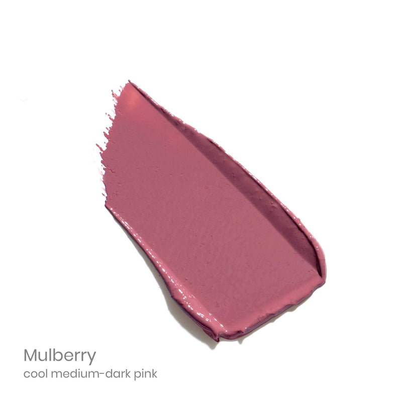 JaneIredale ColorLuxe HydratingCreamLipstick ColourSwatch Mulberry
