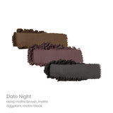 Swatch of JaneIredale PurePressed EyeshadowTrio DateNight
