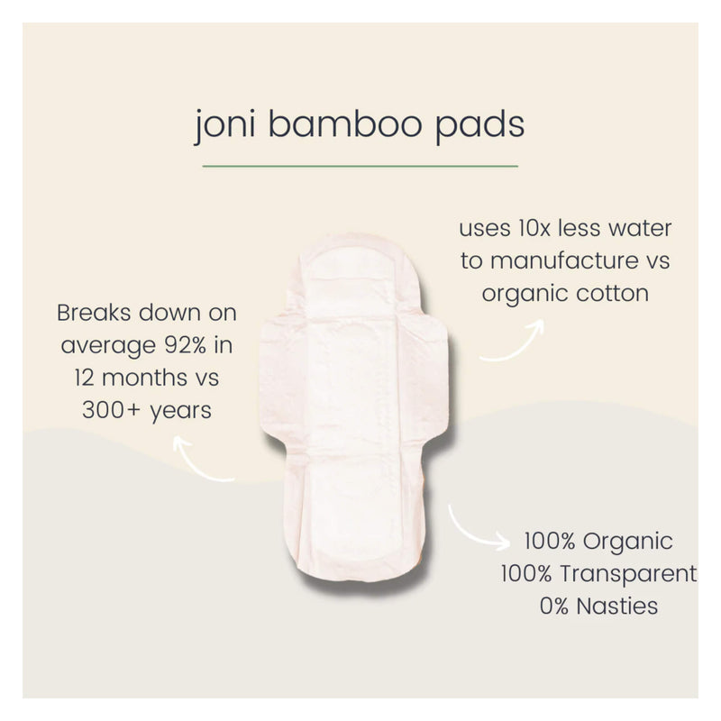 Joni Bamboo Regular Pads Information
