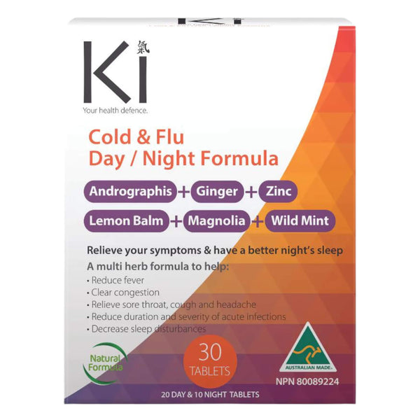 Box of Martin&Pleasance Ki Cold&FluDay/NightFormula 30Tablets