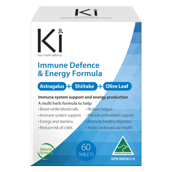 Box of Martin&Pleasance Ki ImmuneDefence&EnergyFormula 60Tablets