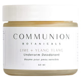 Jar of CommunionBotanicals Lime+YlangYlang UnderarmDeodorant 60ml