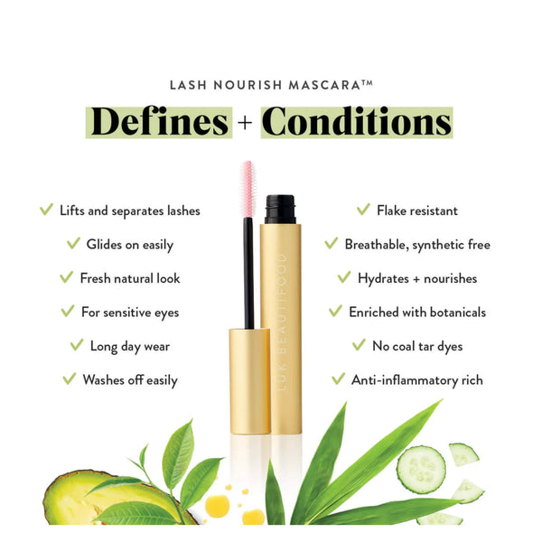 Luk Beautifood Lash Nourish Mascara Information
