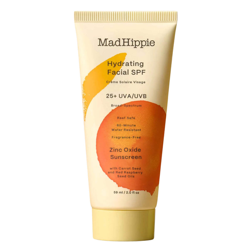 Tube of MadHippie HydratingFacialSPF25 30ml