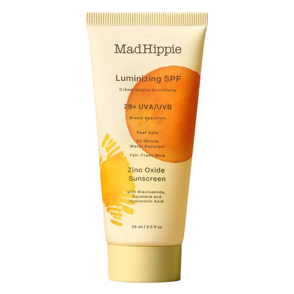 Tube of MadHippie LuminizingFacialSPF29+ 59ml