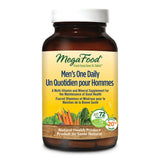 Bottle of MegaFood Men'sOneDaily 72Tablets