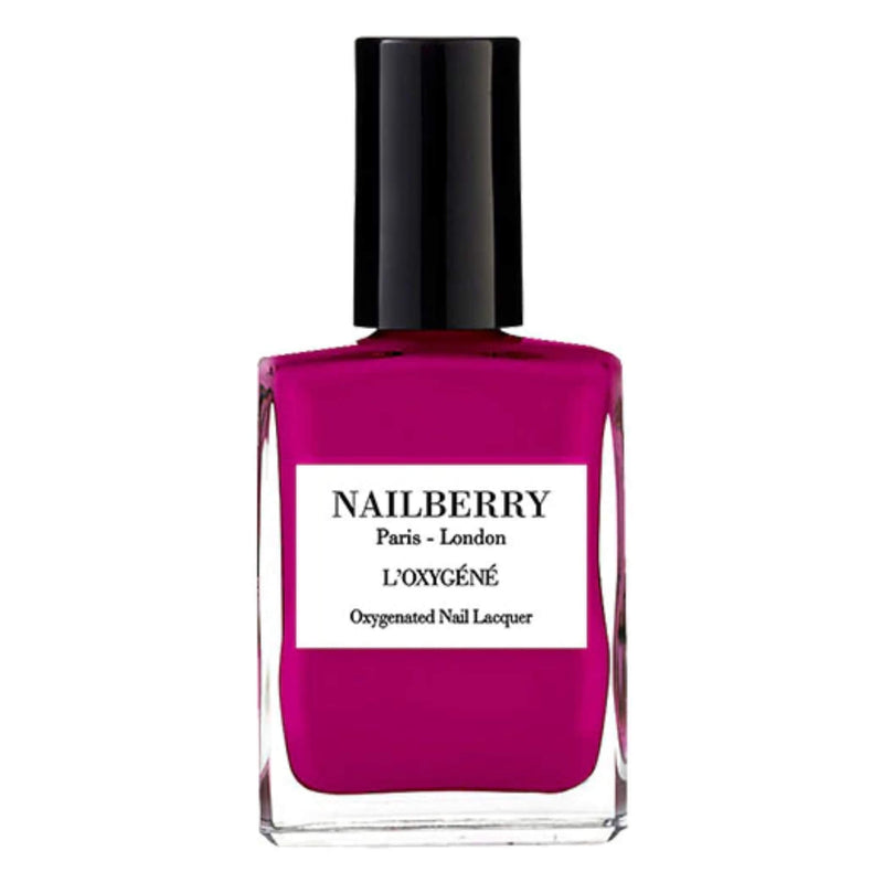 Bottle of Nailberry OxygenatedNailLacquer FuchsiaInLove 15ml