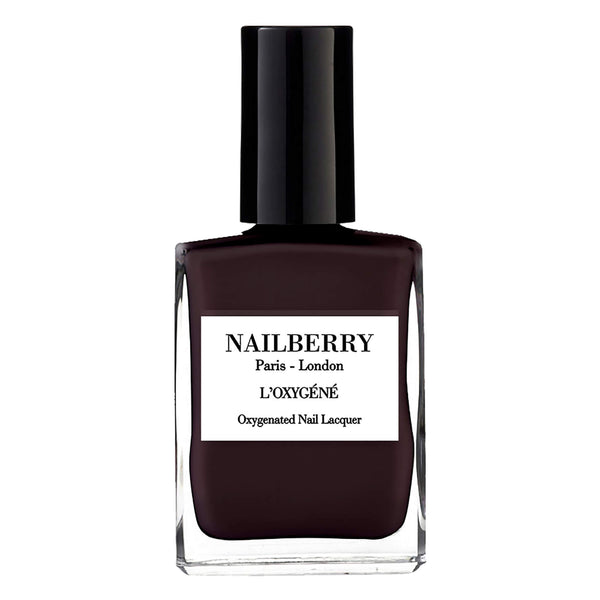 Bottle of Nailberry Oxygenated Nail Lacquer Hot Coco 15ml