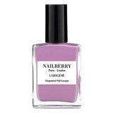 Bottle of Nailberry Oxygenated Nail Lacquer Lilac Fairy 15ml