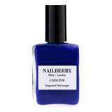 Bottle of Nailberry Oxygenated Nail Lacquer Maliblue 15ml