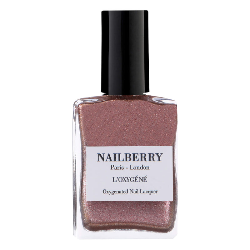 Bottle of Nailberry Oxygenated Nail Lacquer Ring-A-Posie 15ml