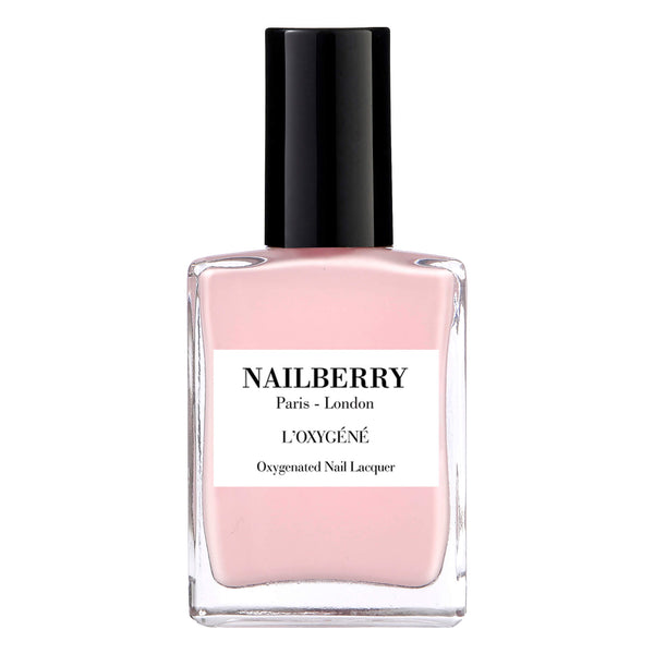 Bottle of Nailberry Oxygenated Nail Lacquer Rose Blossom 15ml