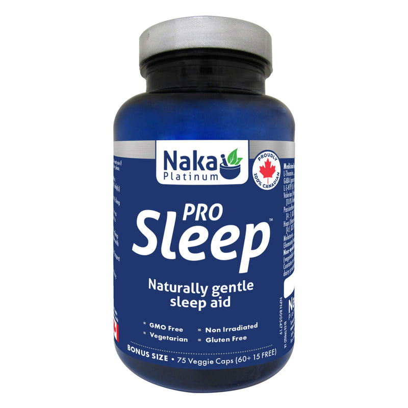 Bottle of Naka ProSleep 75VeggieCaps