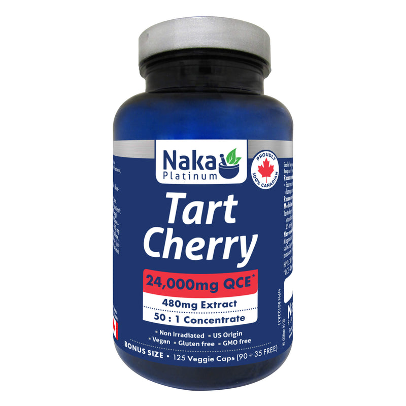 Bottle of Naka TartCherry 125VeggieCaps