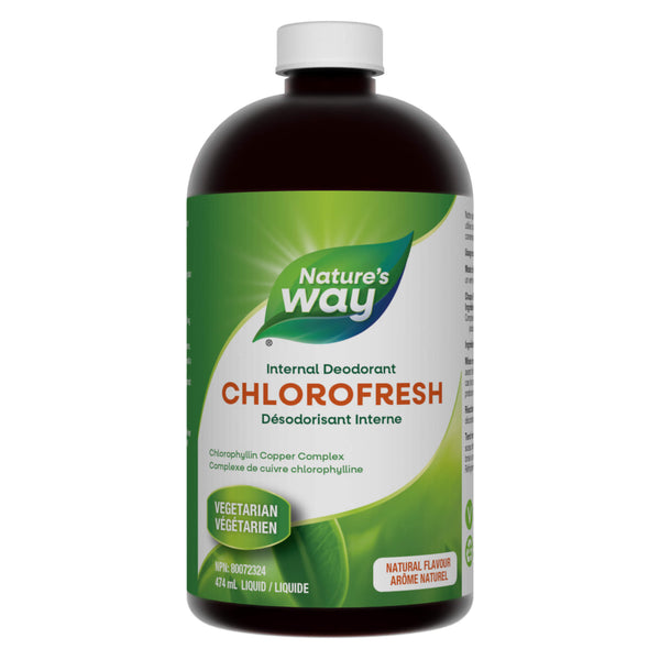 Bottle of Nature'sWay Chlorofresh NaturalFlavour 474ml
