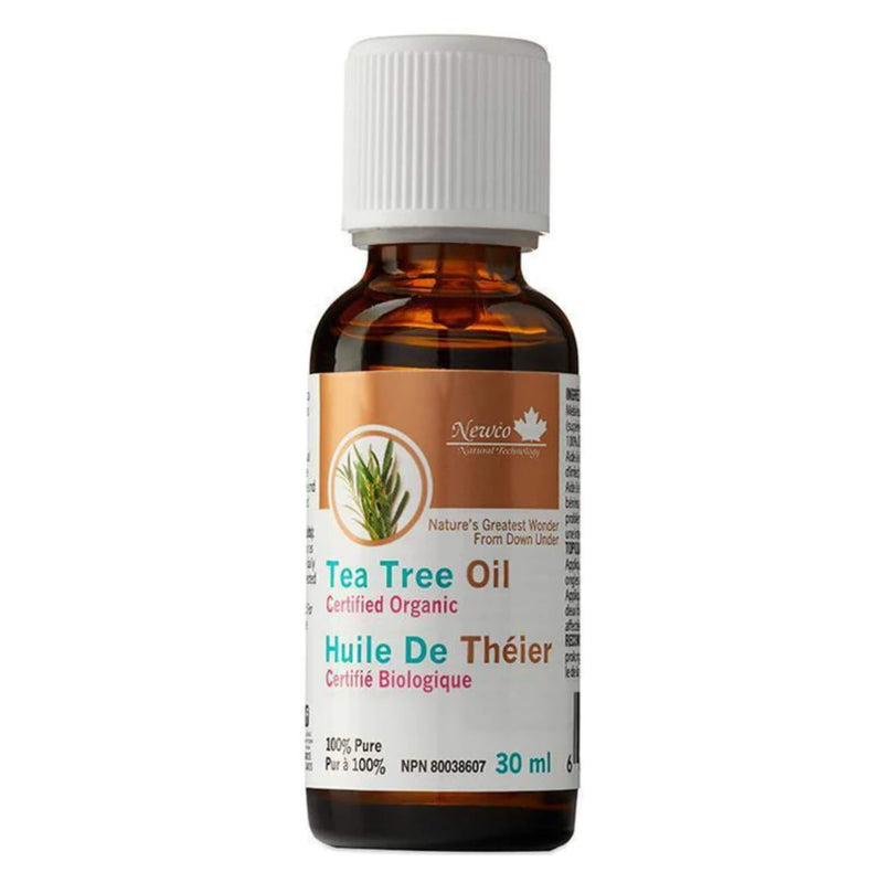 Bottle of Newco OrganicTeaTreeOil 30ml
