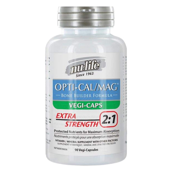 Bottle of Nu-Life Opti-Cal/Mag 2:1 90Caplets