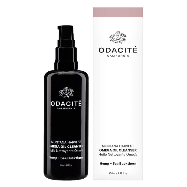 Box&Bottle of Odacite MontanaHarvest OmegaOil Cleanser 100ml
