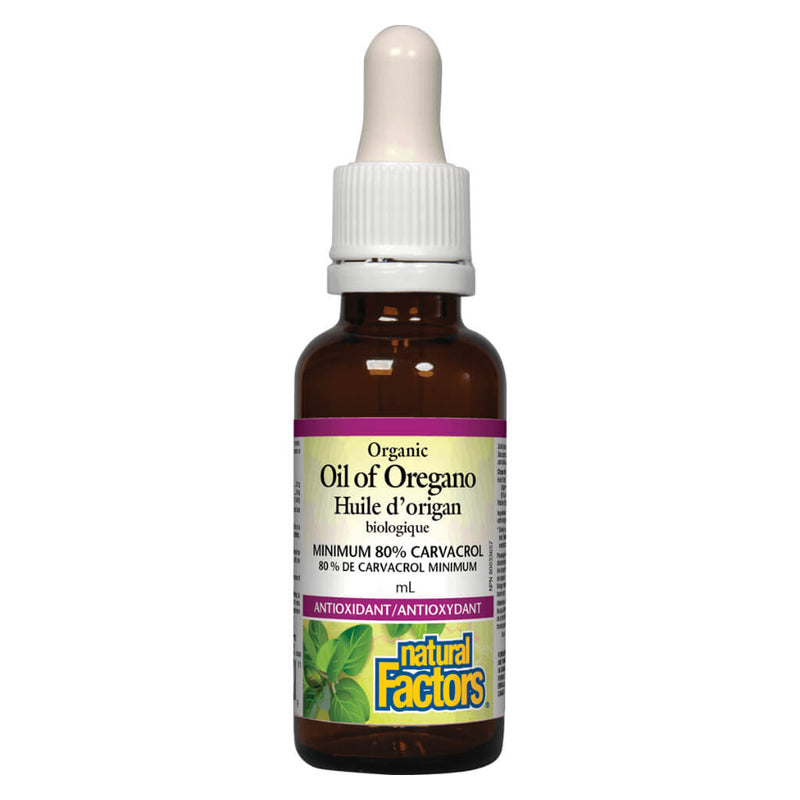 NaturalFactors Organic Oil of Oregano 15ml