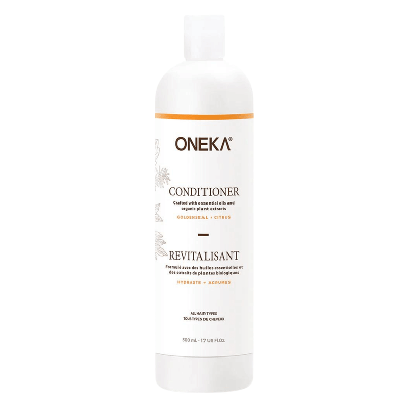 Bottle of OnekaElements Conditioner Goldenseal&Citrus 500mL